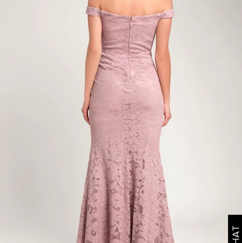 *SOLD* NWT LULUS LACE MAXI DRESS - Picture 3 of 6